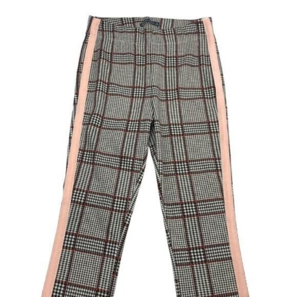 Abercrombie & Fitch Velvet Plaid Pull On Legging Small - Picture 4 of 8